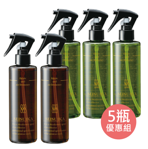 清水香除臭芳香噴霧(5瓶入)